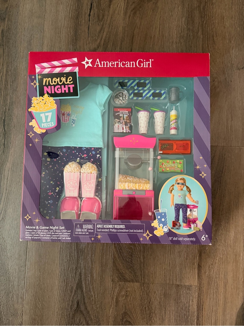 NEW American Girl Movie and Game Night Set